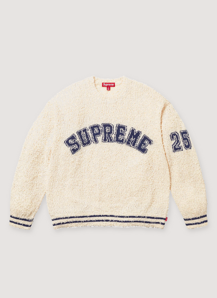 Supreme Textured Arc Sweater – PIECES