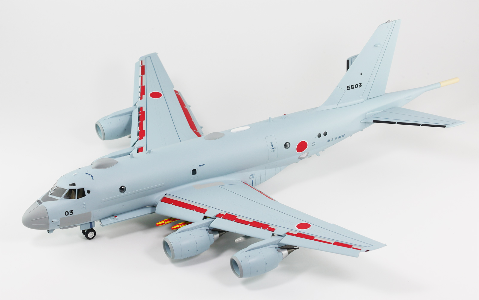 SN31SP 1/144 海上自衛隊 P-1 哨戒機 対艦・対潜兵装付き – ピットロード