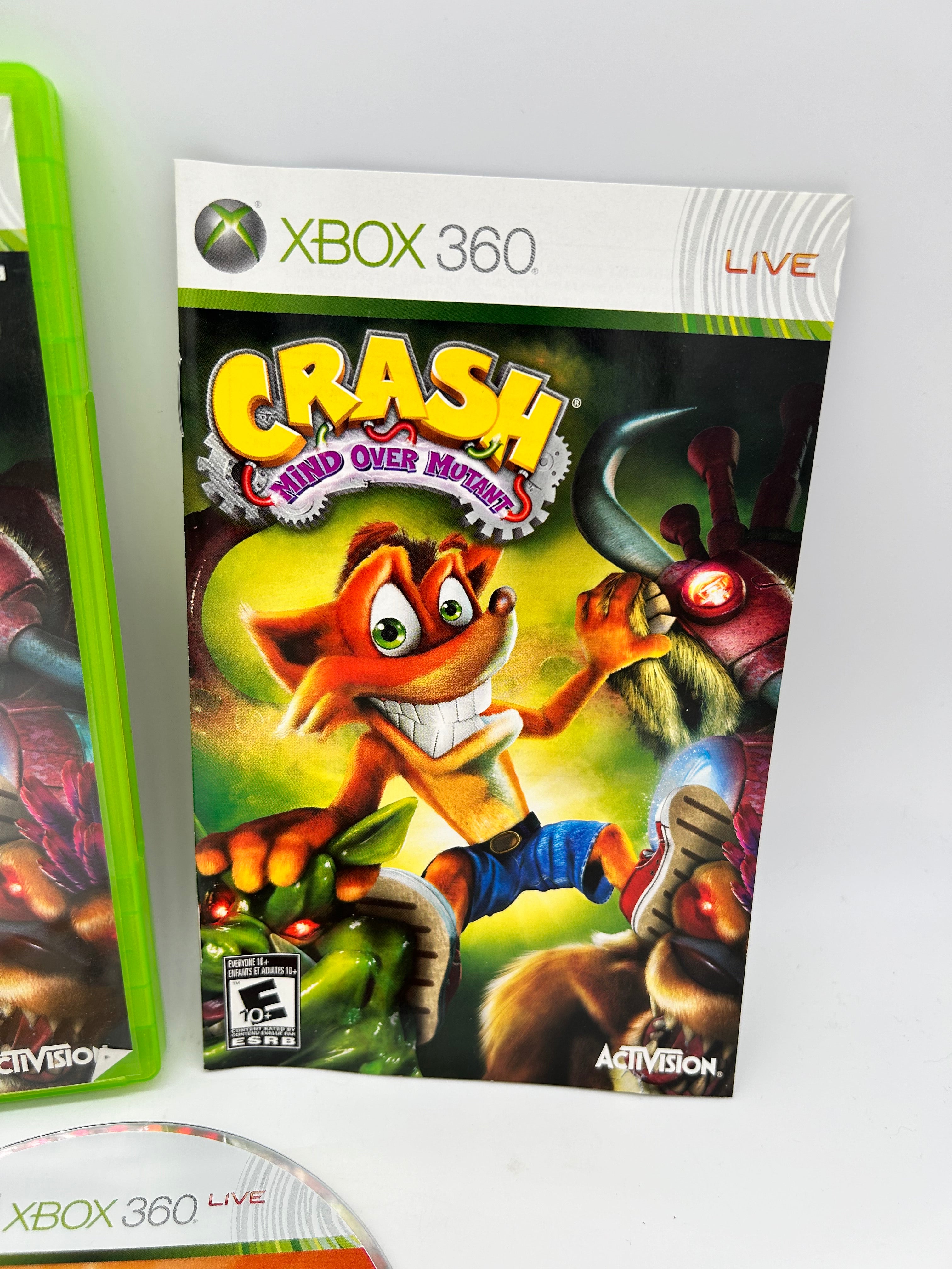 Microsoft XBOX 360 | CRASH MiND OVER MUTANT – PiXEL-RETRO.COM