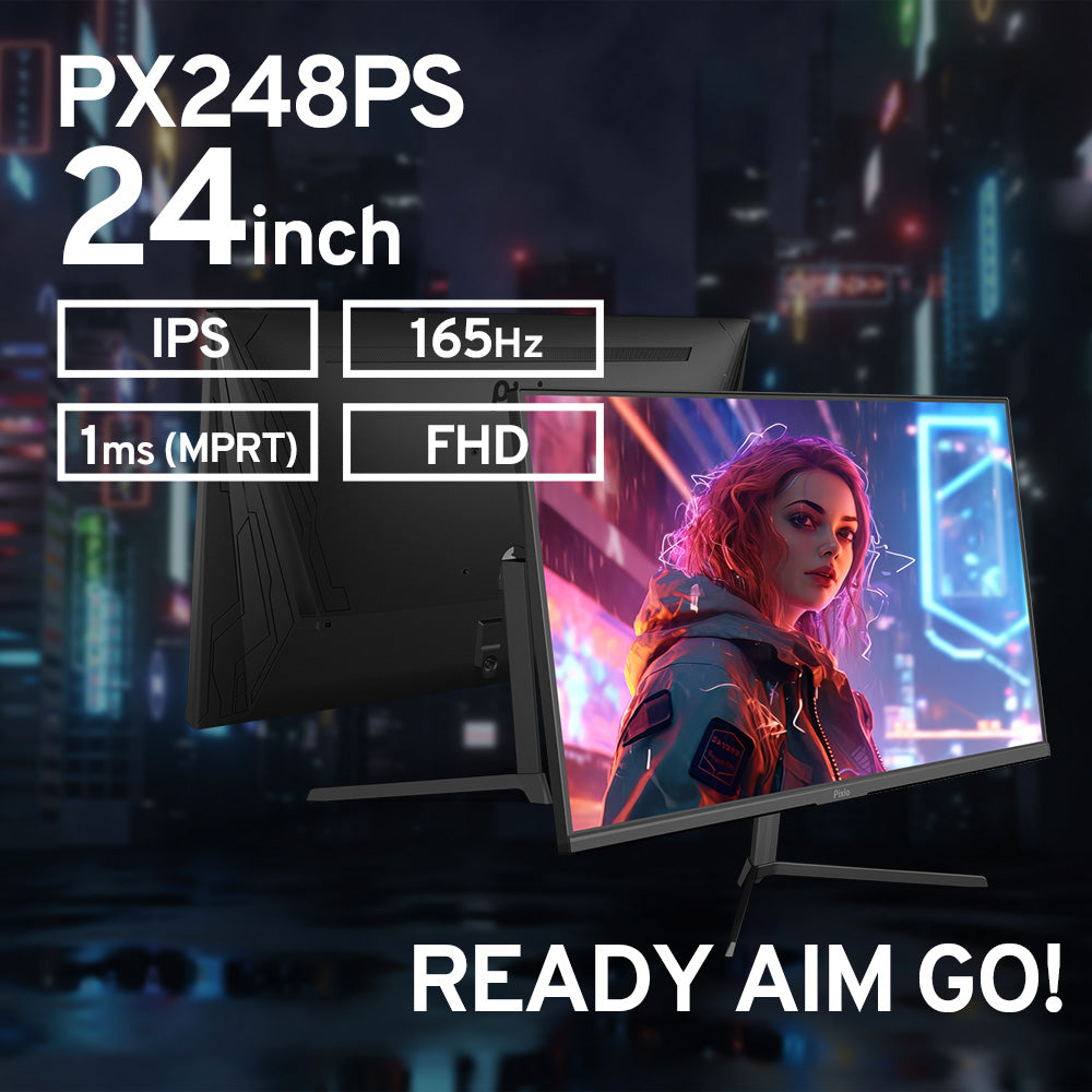 PX248PS | 23.8インチ 144Hz FHD IPSゲーミングモニター | Pixio