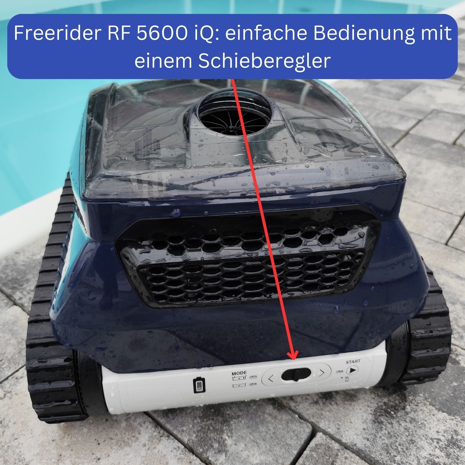 Zodiac Freerider RF 5600 iQ – The pool robot that listens to you