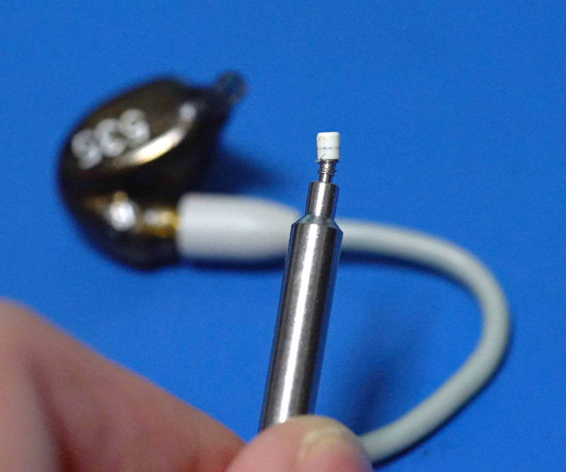 SHURE SE535の音響フィルターを交換: やってみよう！