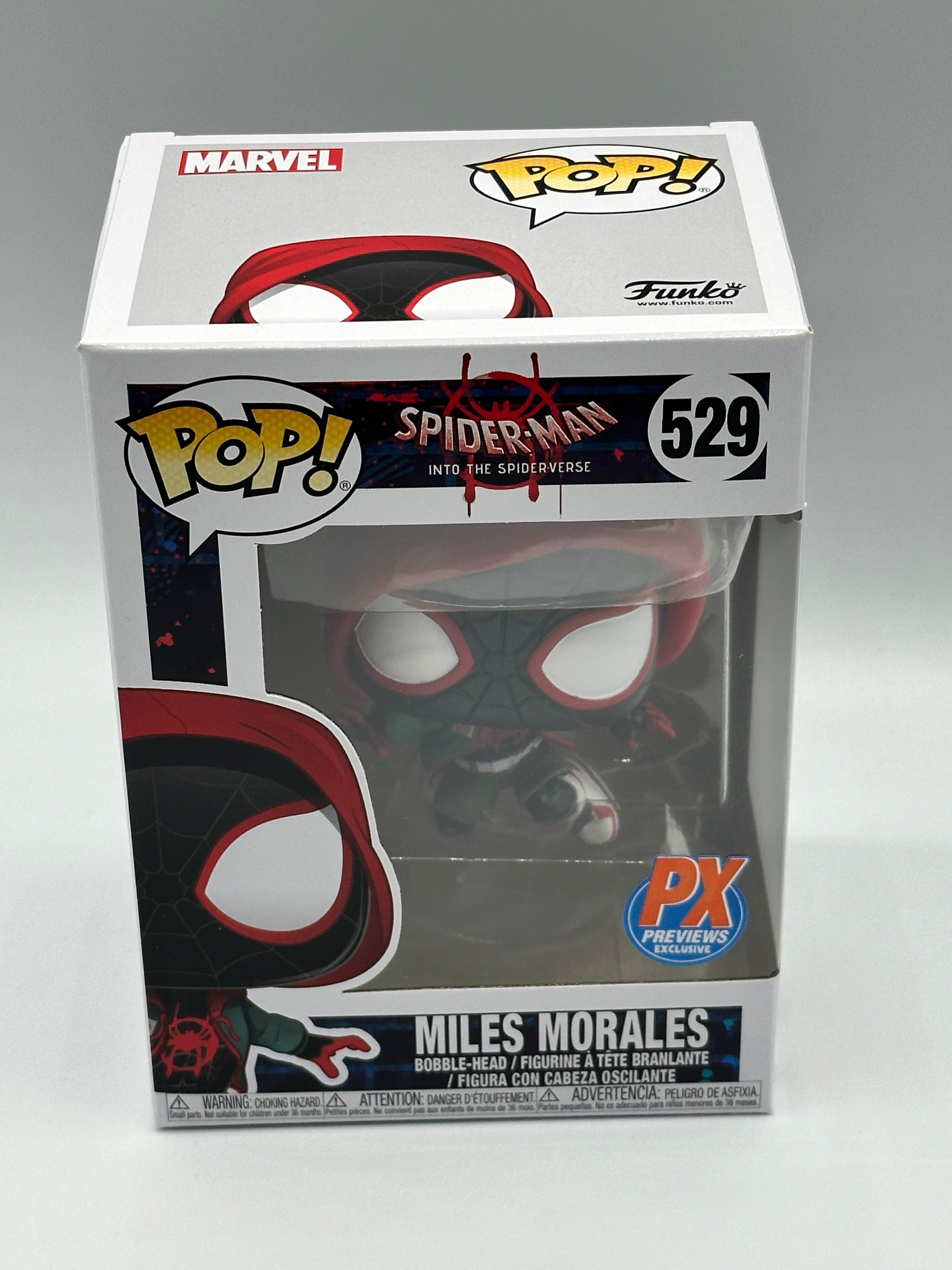Funko Pop! Spider-Man Into The Spiderverse Miles Morales 529 PX