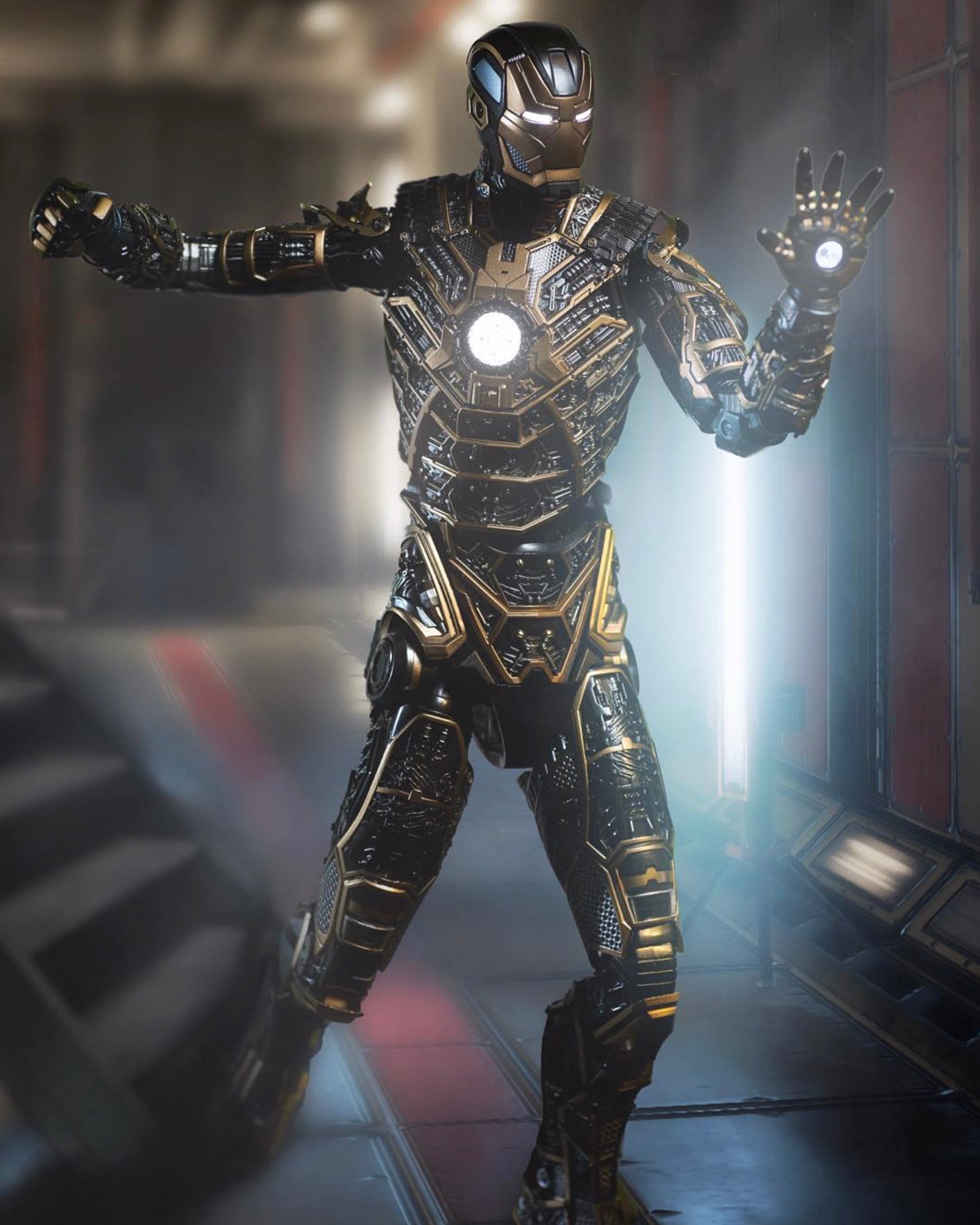 Hot toys MMS251 Marvel Ironman 3 Ironman Mark41 Bones – Pop