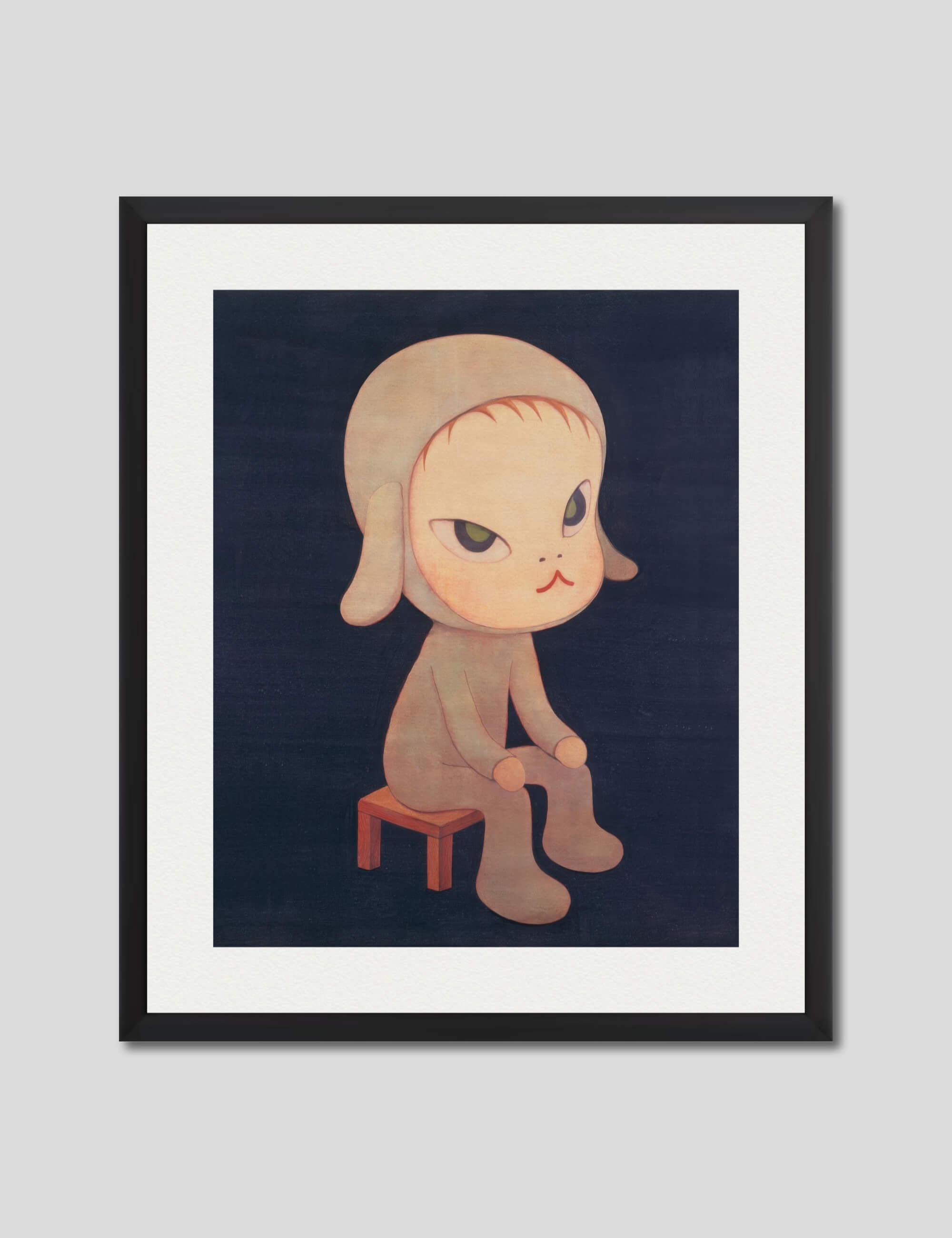 Sleepless Night Art Print by Yoshitomo Nara | Pop Motif