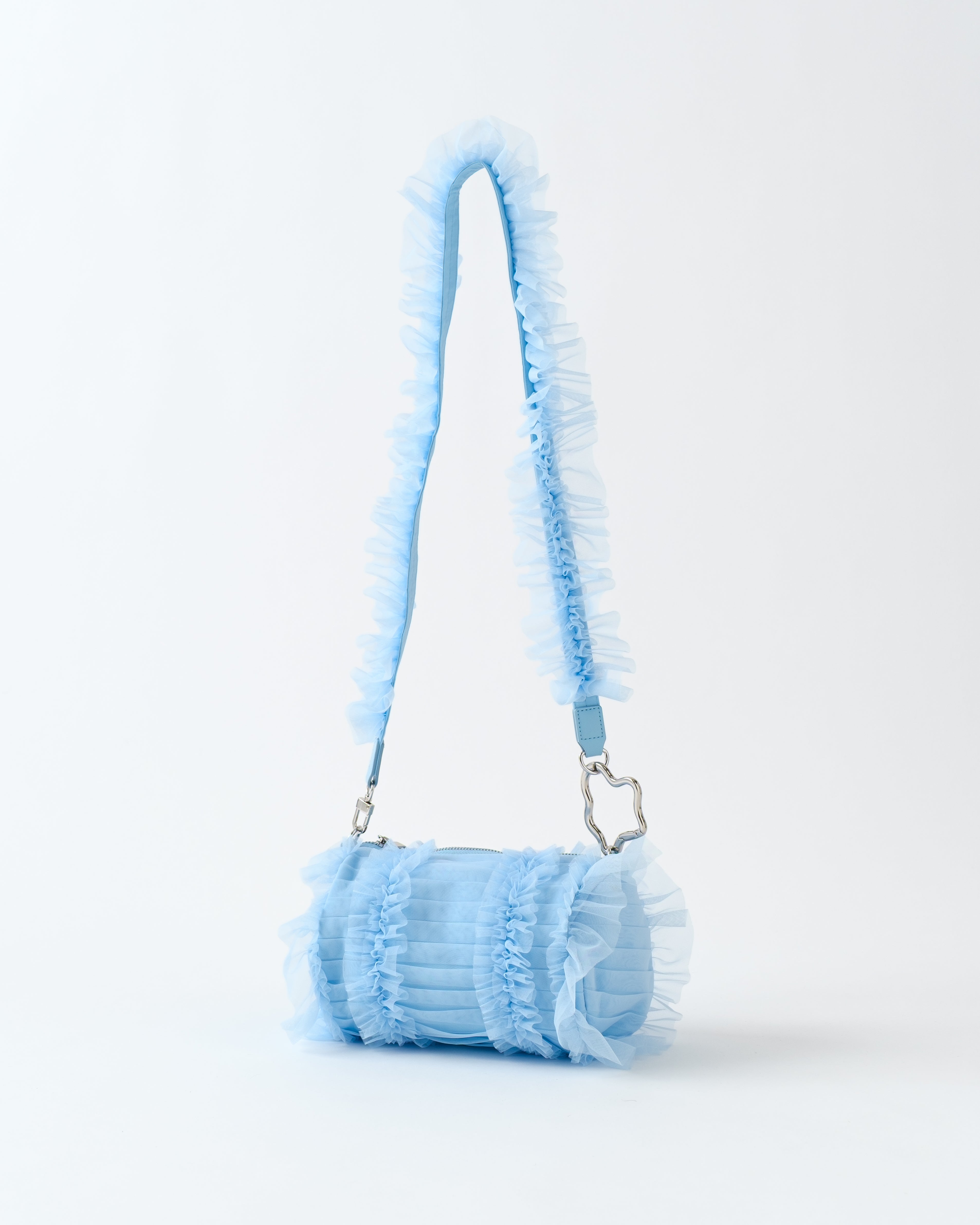 Tulle Frill Bag (blue)