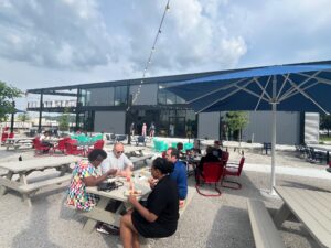 Two Birds One Stone Beer Garden Opens - Port KC