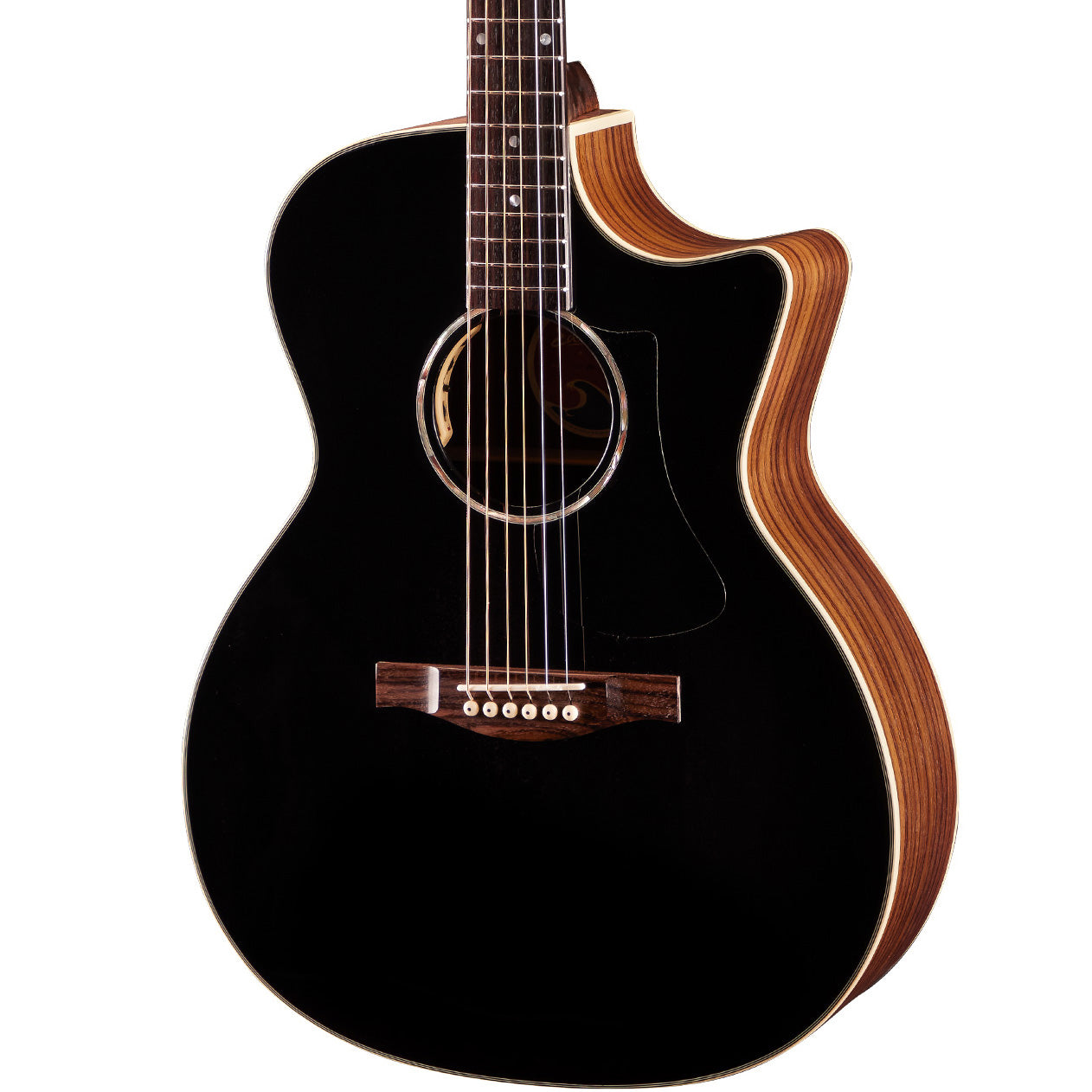 Eastman PCH2-GACE Black Acoustic Guitar – Portland Music Company
