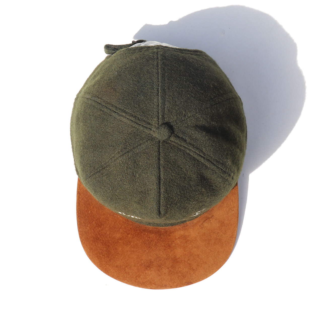 POST JUNK / 90's TIMBERLAND Wool / Suede Leather Strapback Cap [FREE]