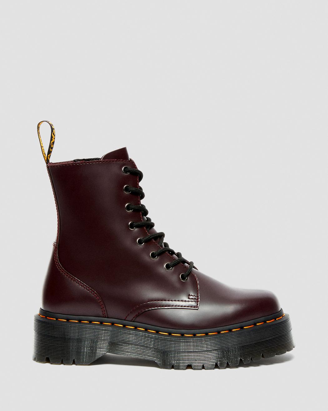 Jadon Burgundy Smooth Leather Boots – Posers Hollywood