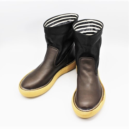 KAPITAL レザー リンクルポパイブーツ EK-414 | POWWOW Trading Post