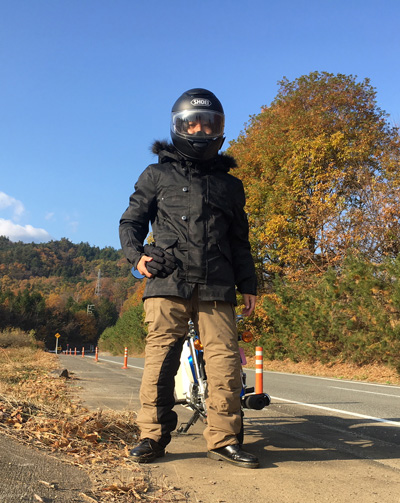 PJ-20202 N-3Bライダースを着て走ってきました！ - POWERAGE（パワー