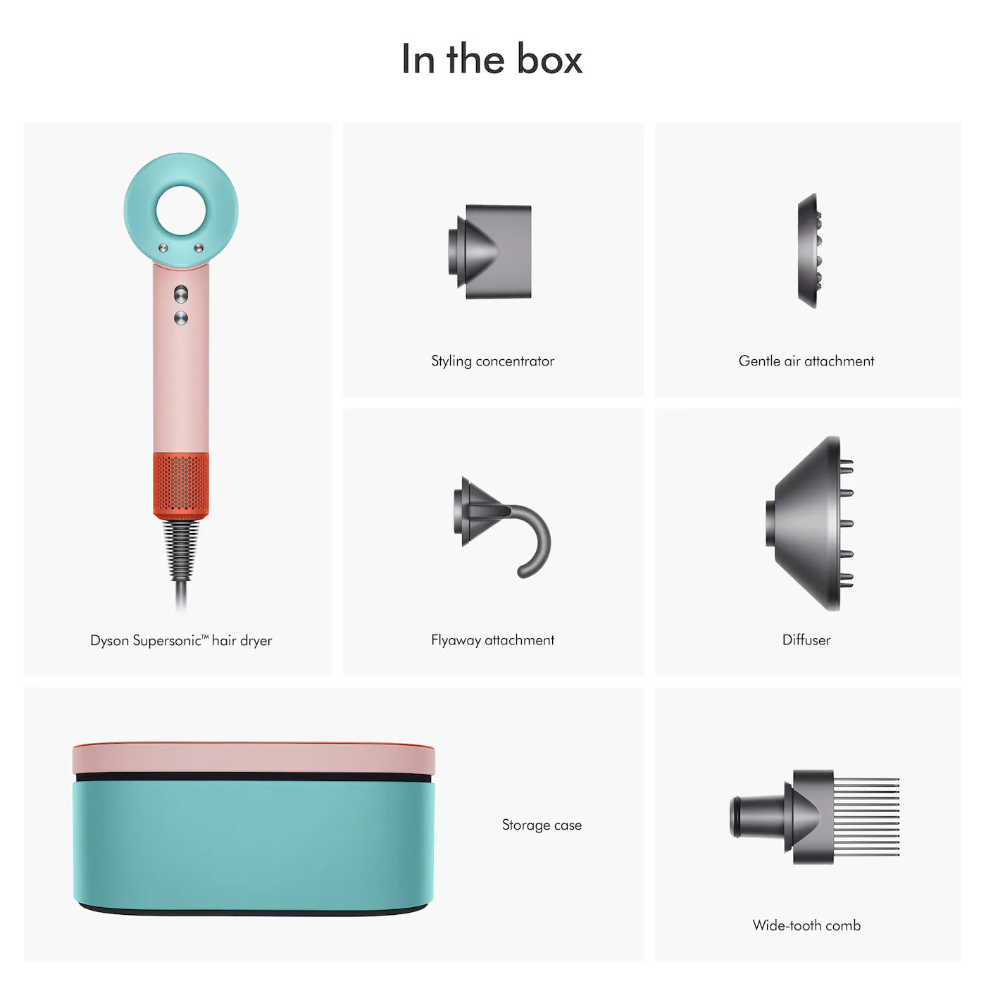 Dyson Supersonic Hair Dryer | HD15 | Ceramic Pop – Plattino Universe