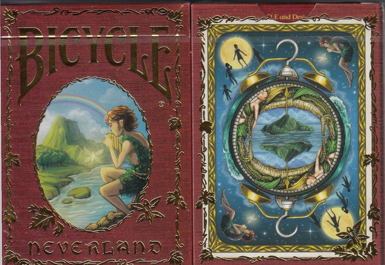 Neverland Bicycle Playing Cards