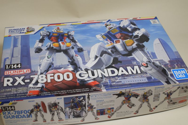 1/144 横浜ガンダム RX-78F00 を丁寧に塗装してみる - ぷらごま