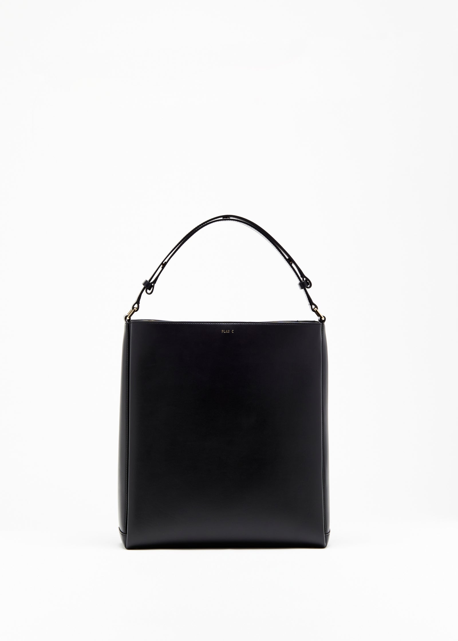 Black Folded Tote Bag - Plan C