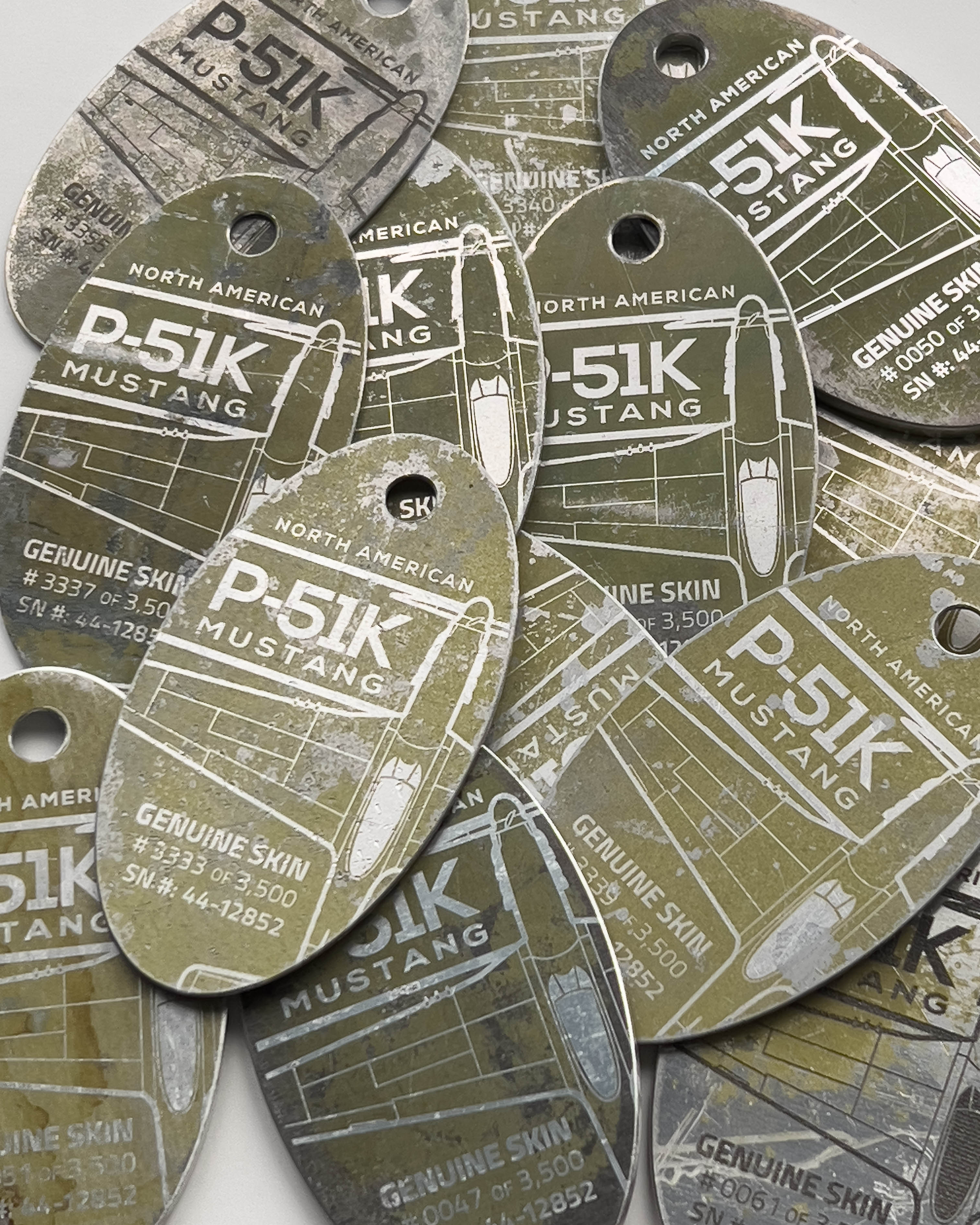 P-51K Mustang Serial#: 44-12852 | Aviation Collectible from