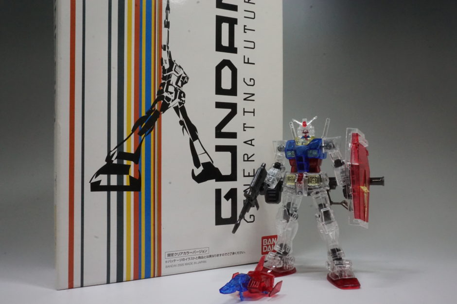 HGUC】1/144 RX-78-2 ガンダム 限定クリアカラーバージョン レビュー
