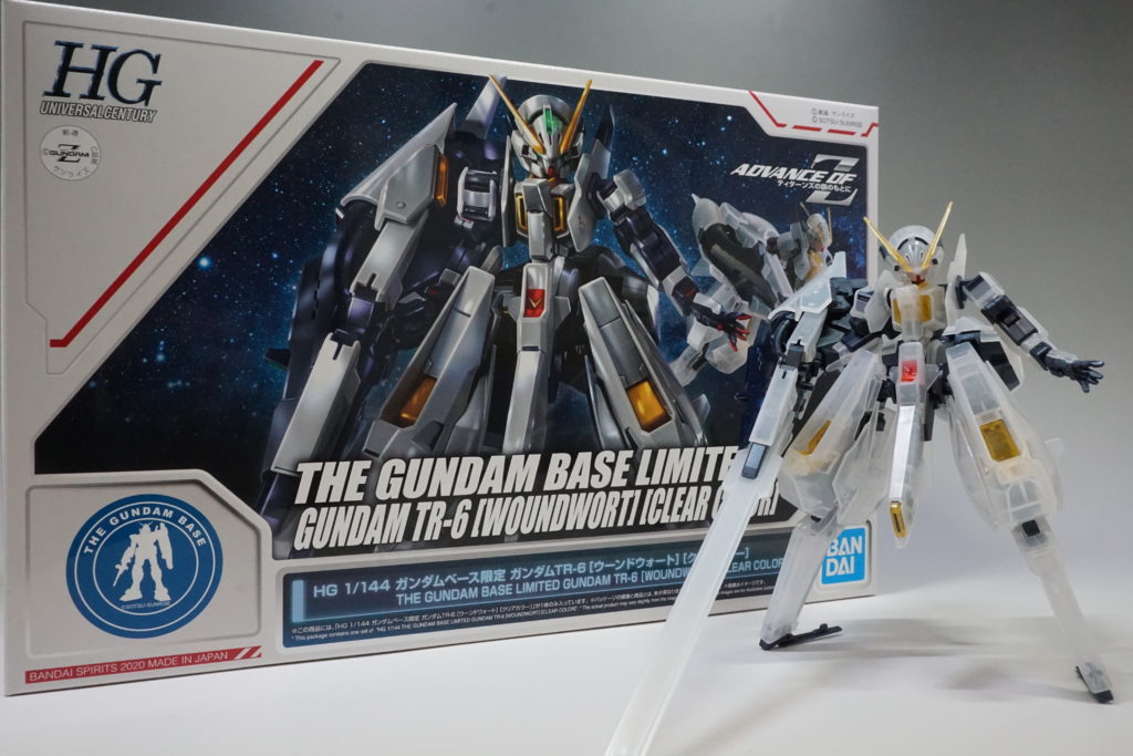 ガンダムベース限定】ガンダムTR-6[ウーンドウォート][クリアカラー