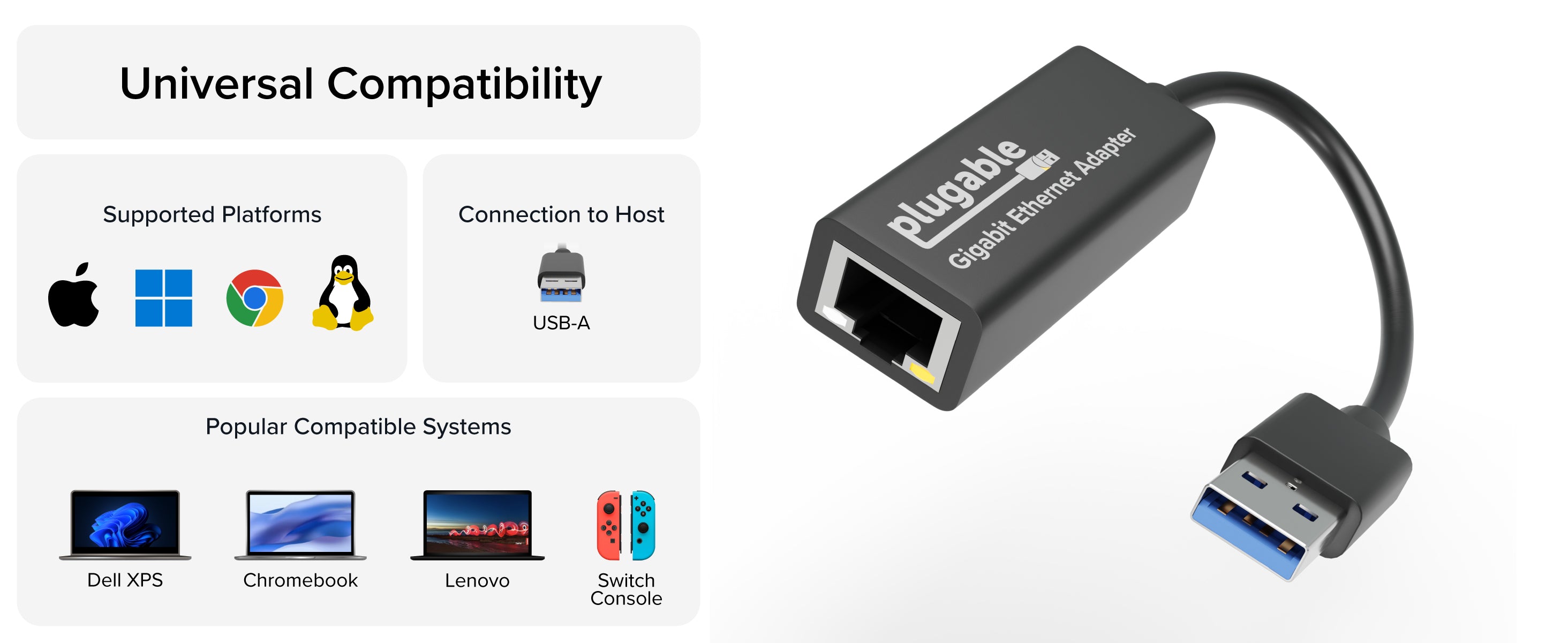 Plugable USB 3.0 Gigabit Ethernet Adapter ~ Plugable Technologies