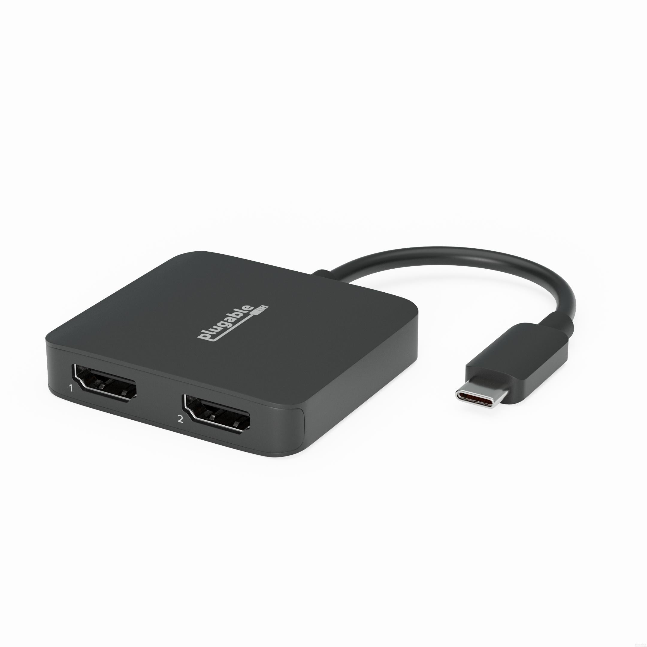 Plugable USB-C Dual 4K HDMI MST Display Adapter ~ Plugable