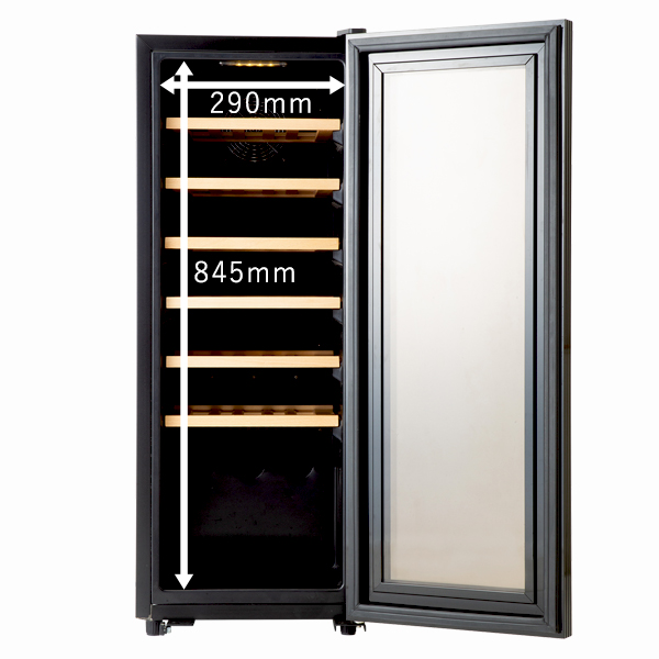 21ボトル DWC-021C | ワインセラー PlusQ（プラスキュー）公式サイト