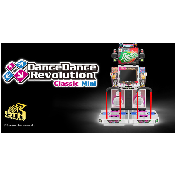 Dance Dance Revolution Classic Mini Plug & Play Arcade System