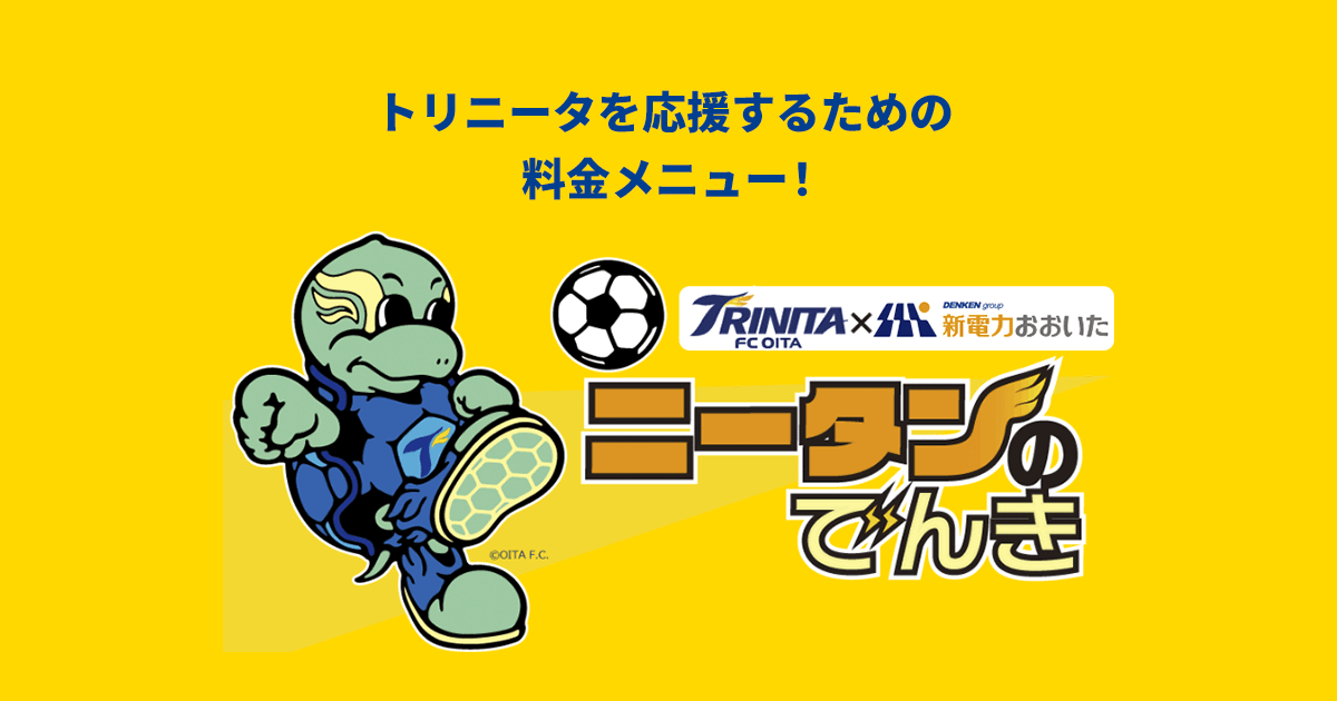 ニータンのでんき | 新電力おおいた株式会社