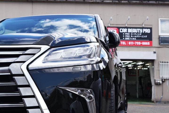 レクサス・LX570（スターライトブラックガラスフレーク）札幌市東区