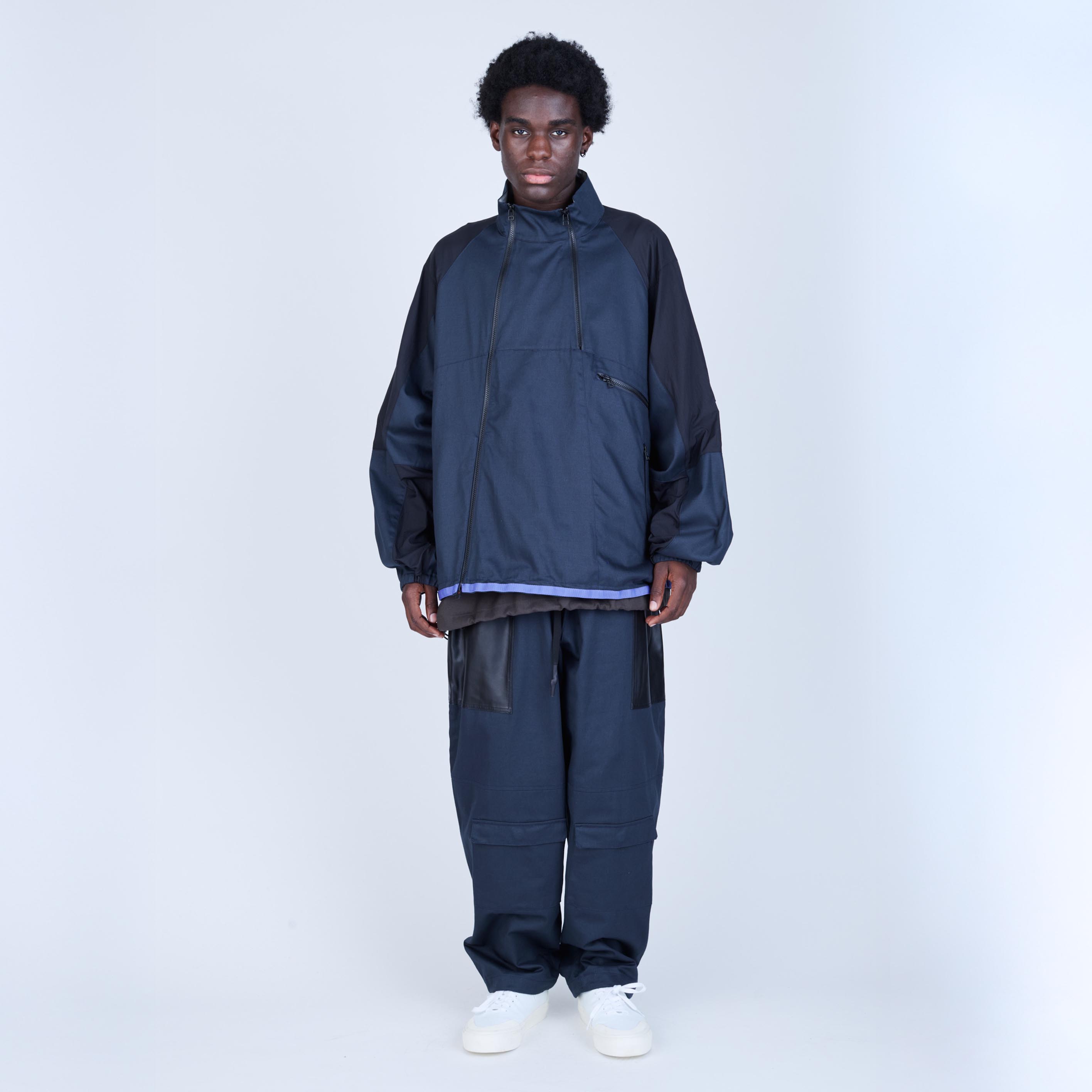 UNTRACE（アントレース）_189 DUAL ZIP BLOUSON – process