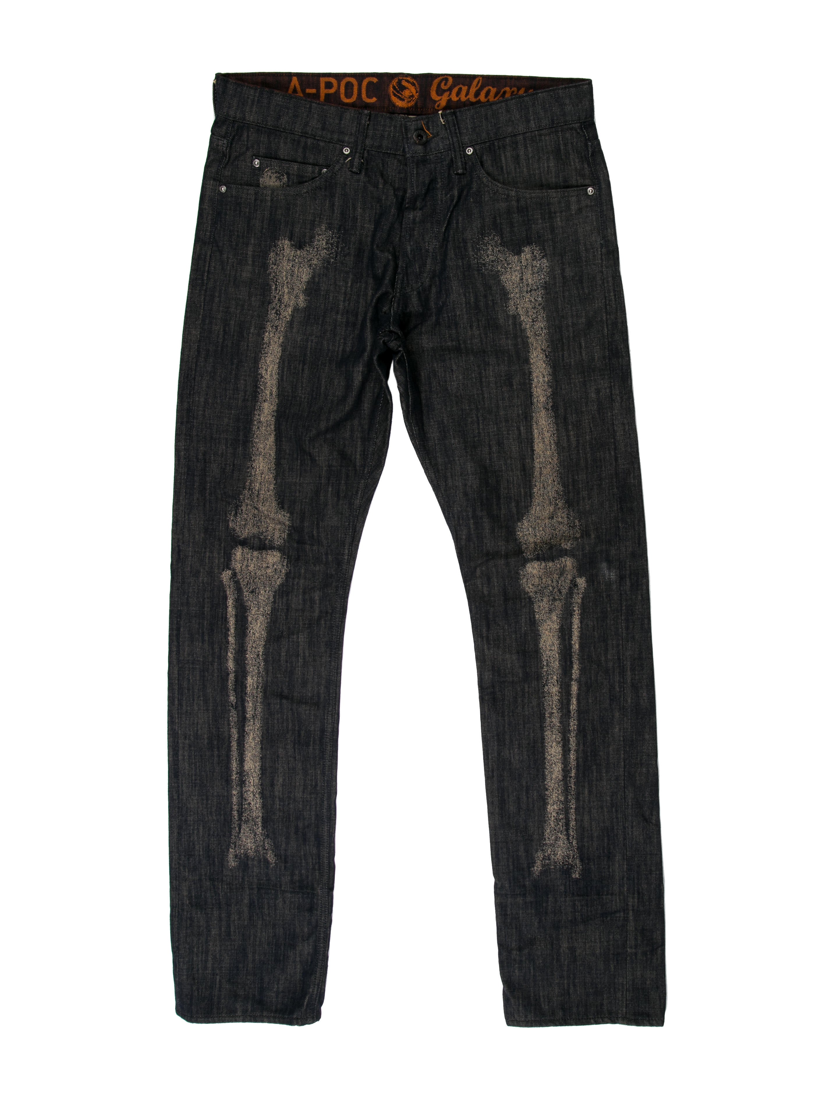 Issey Miyake A-POC GALAXY Jeans - Blue, 10.5