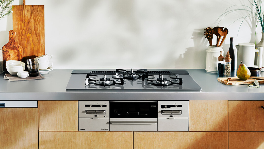 Rinnai The Basic Built-in | ザ ベーシック ビルトインガスコンロ
