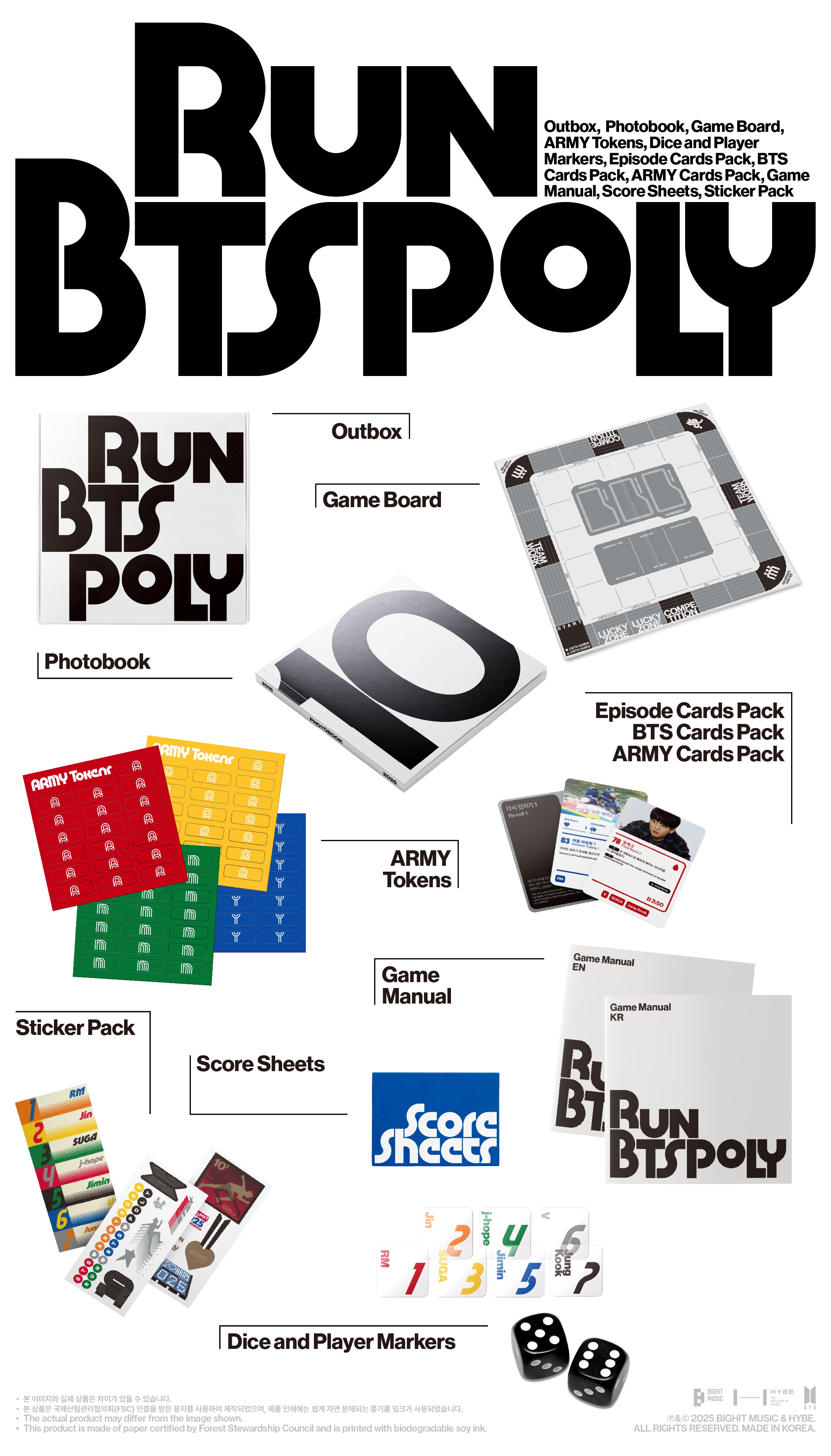 BTS RUN BTS POLY HIGHLIGHT PACKAGE – PROJECT NINE TWO