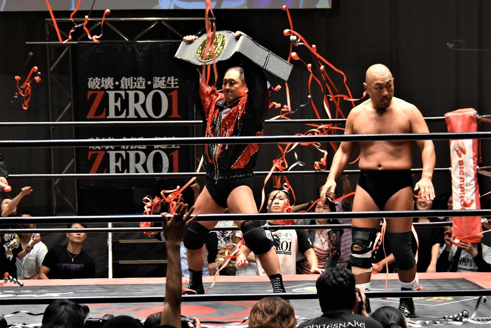 プロレスリングZERO1】＜大谷晋二郎＆高岩竜一25周年記念試合＞藤波