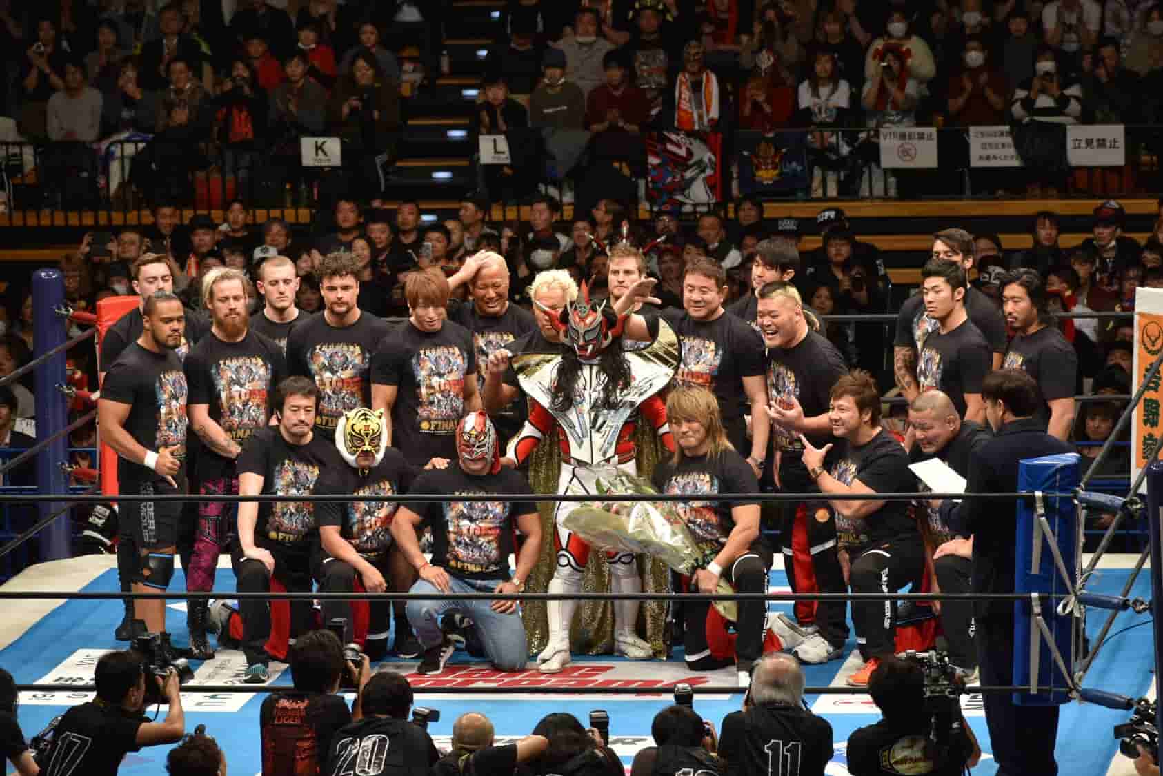 新日本】＜ライガー引退セレモニー＞さらば獣神サンダー・ライガー！超