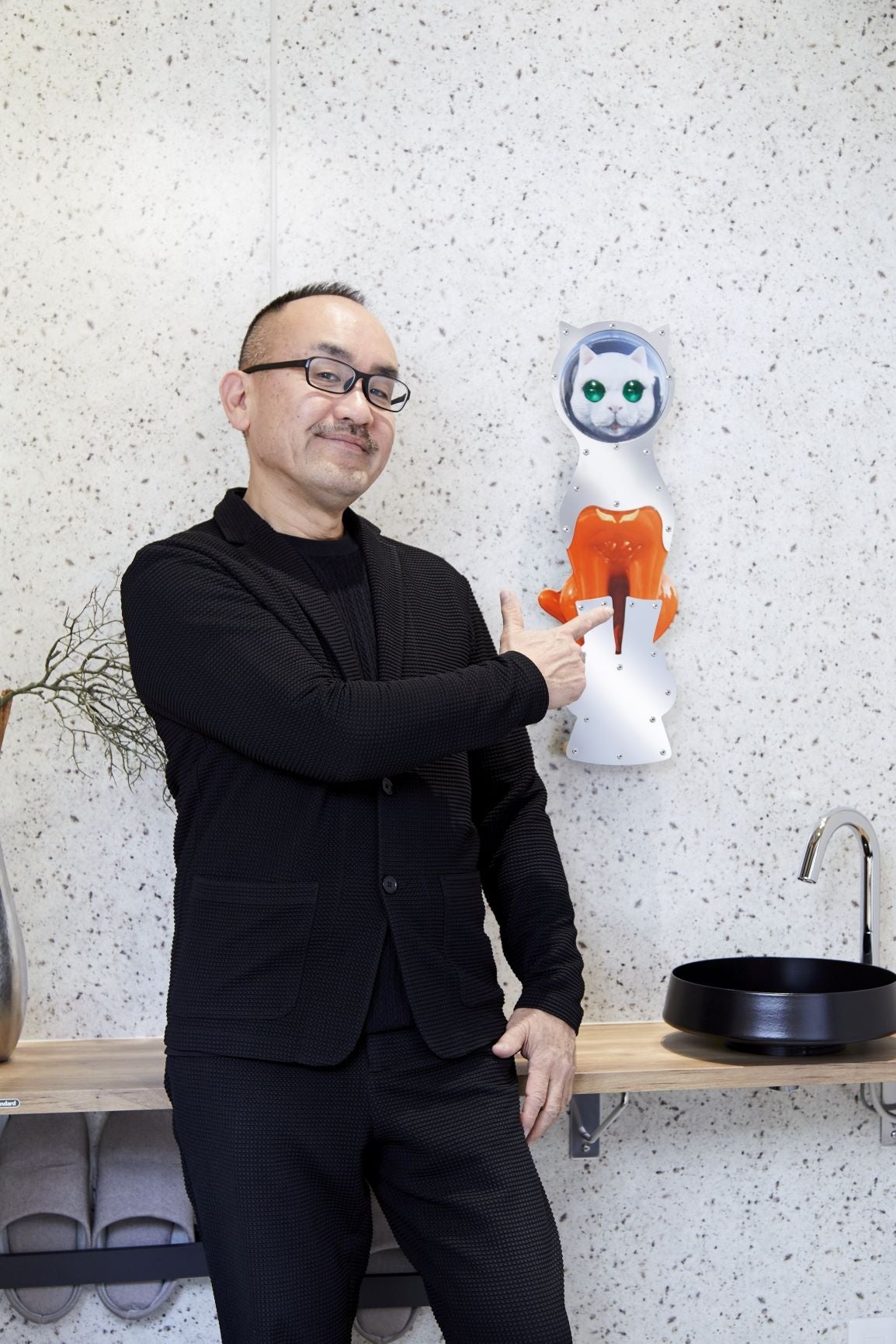 ヤノベケンジ×タカラスタンダード「SHIP'S CAT (Mirror)」発売