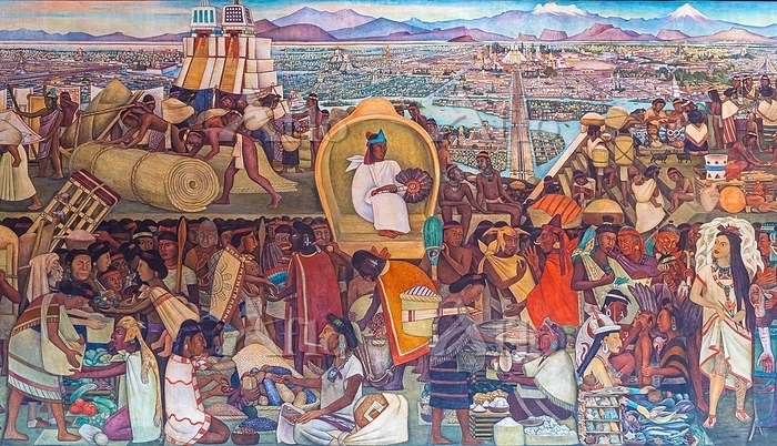 ディエゴ・リベラの壁画 [260726116]の写真素材 - アフロ