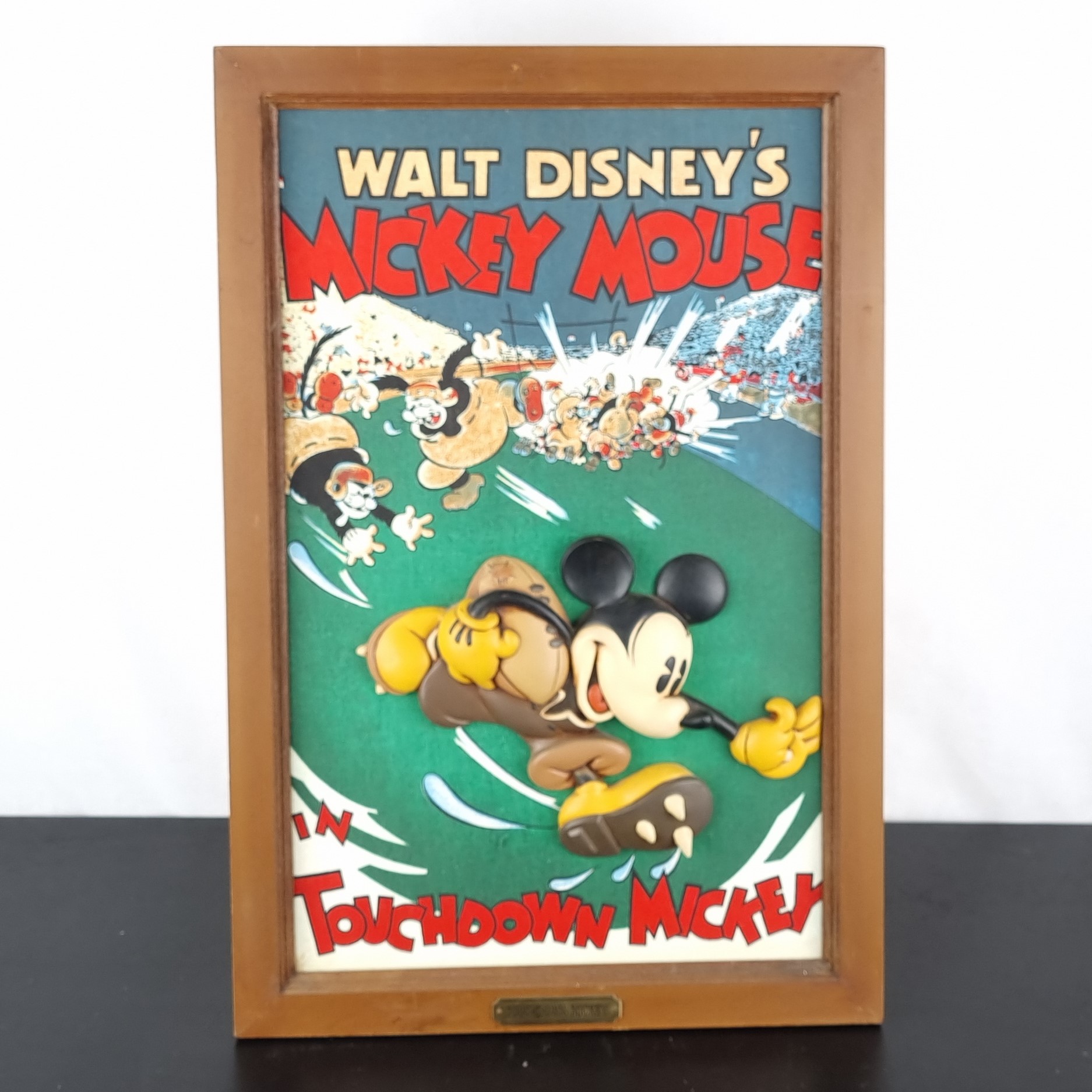 Mickey Mouse - Touchdown Mickey Wall Art - Kazama 2001