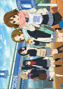 映画けいおん！ きゃらカードホルダーコレクション 5個セットコンプ