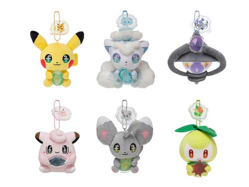 ポケモンの「進化のいし」10種類セットのミニ標本が登場 グッズ