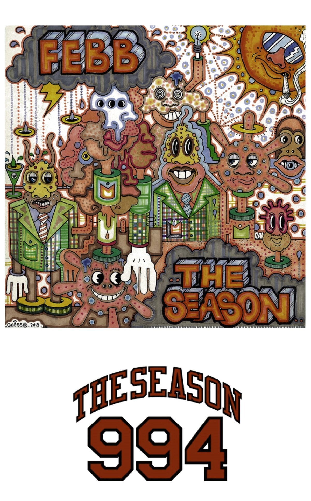 FEBBの1stアルバム『THE SEASON』のカセットテープ版が限定受注生産で
