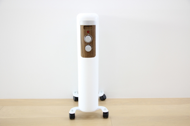 ふく射熱でお部屋を暖かくする空気を汚さないクリーンな暖房器