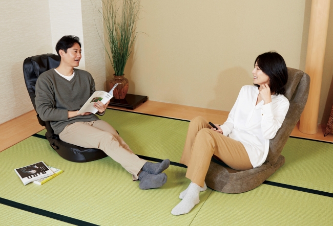 座椅子”×“マッサージ器” ドクターエアが提案する新発想の座椅子