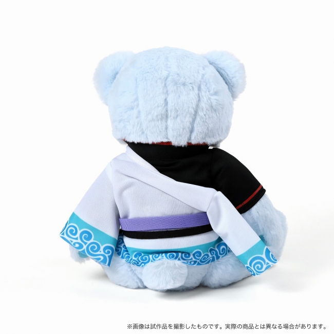 TVアニメ『銀魂』より、銀さん仕様のテディベア＆描き下ろしイラスト