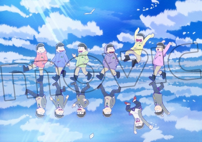 大好評公開中の『えいがのおそ松さん』より、描き下ろしイラストを使用