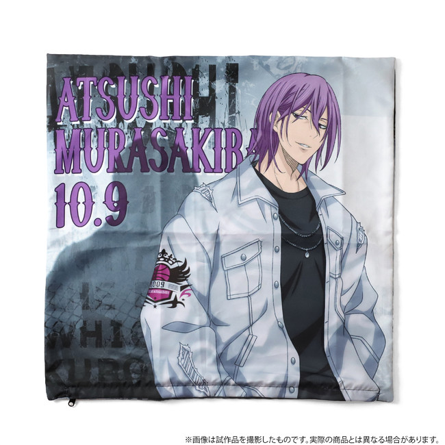 TVアニメ『黒子のバスケ』より、紫原敦の新規描きおろしイラストを使用