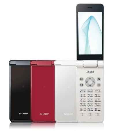 AQUOS 折りたたみ式携帯電話 ピンク601SH AQUOS 折りたたみ式携帯電話