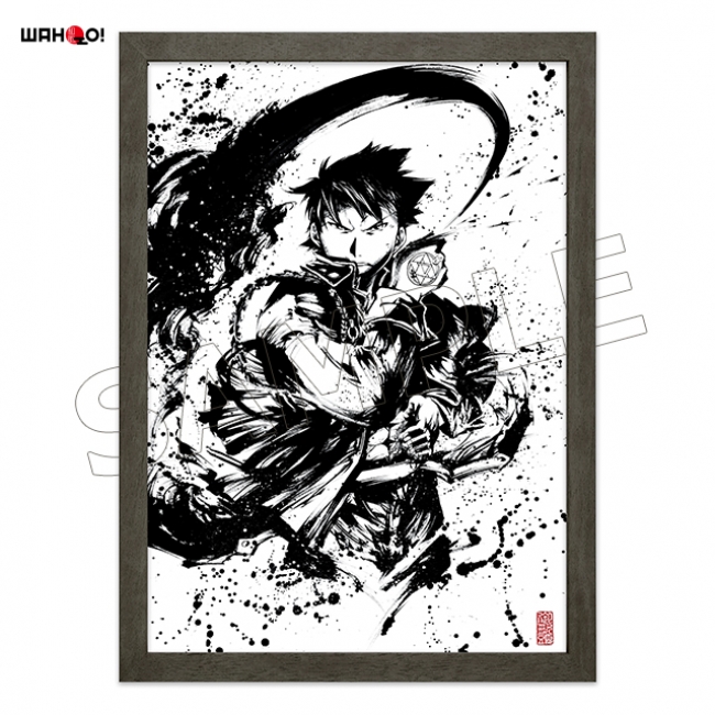 鋼の錬金術師「墨絵コレクション」「オジャガデザイン コラボグッズ