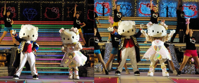 ハローキティ＆ダニエルの“キレキレダンス”は要チェック！大迫力の花火