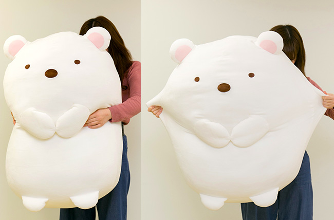 すみっコぐらし5周年企画”全長70cm！超特大サイズの『すみっコぐらし